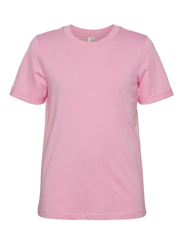 Pieces KIDS Pieces KIDS Тишърт Ria 17123424 Розов Regular Fit