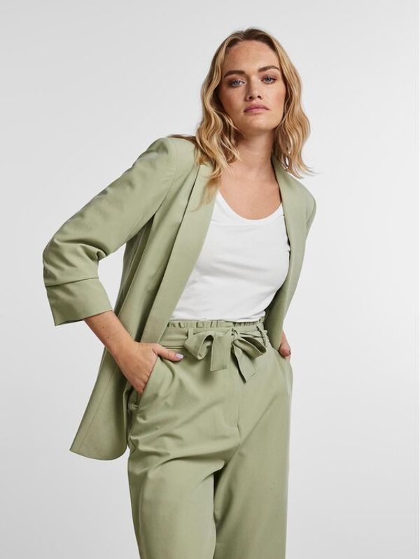 Pieces Pieces Блейзър Boss 17090996 Зелен Regular Fit