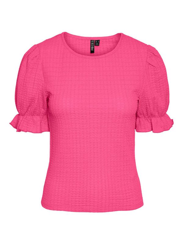 Pieces Pieces Блуза 17139897 Розов Regular Fit