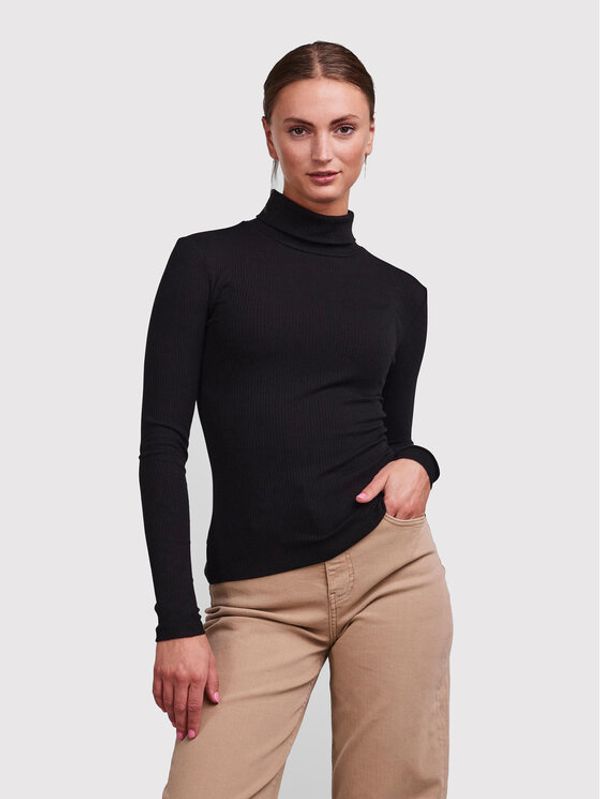 Pieces Pieces Блуза Kitte 17127241 Черен Slim Fit