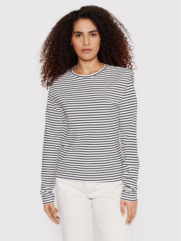 Pieces Pieces Блуза Vilise 17124360 Бял Regular Fit