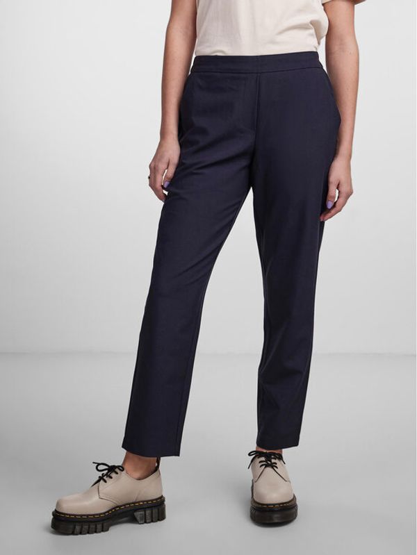 Pieces Pieces Чино панталони 17138427 Тъмносин Regular Fit