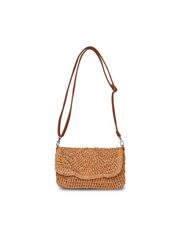 Pieces Pieces Дамска чанта 17122695 Кафяв