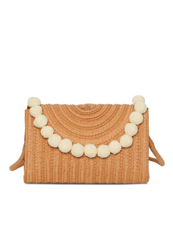 Pieces Pieces Дамска чанта 17134917 Кафяв