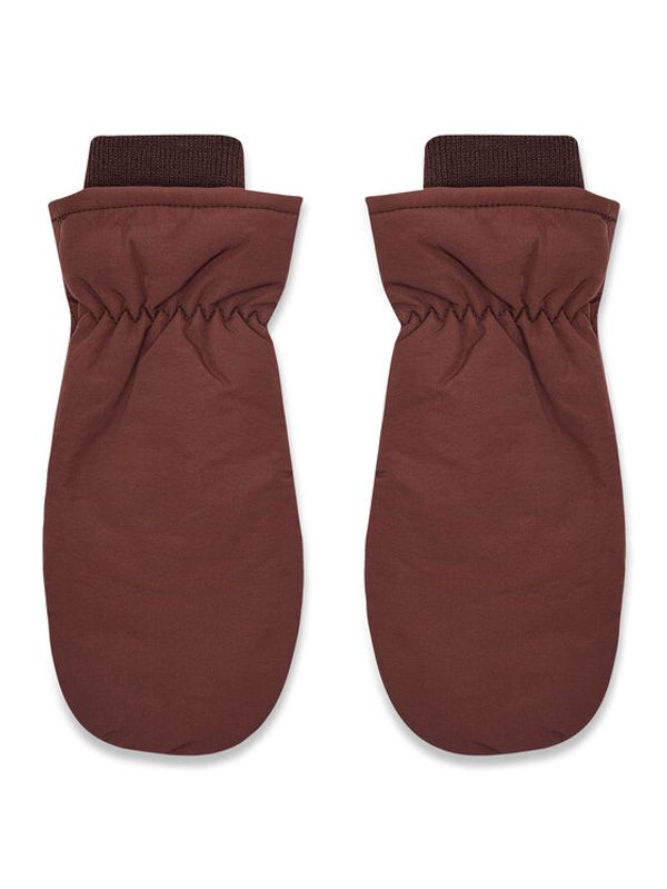 Pieces Pieces Дамски ръкавици Adeliva Mittens 17130429 Кафяв