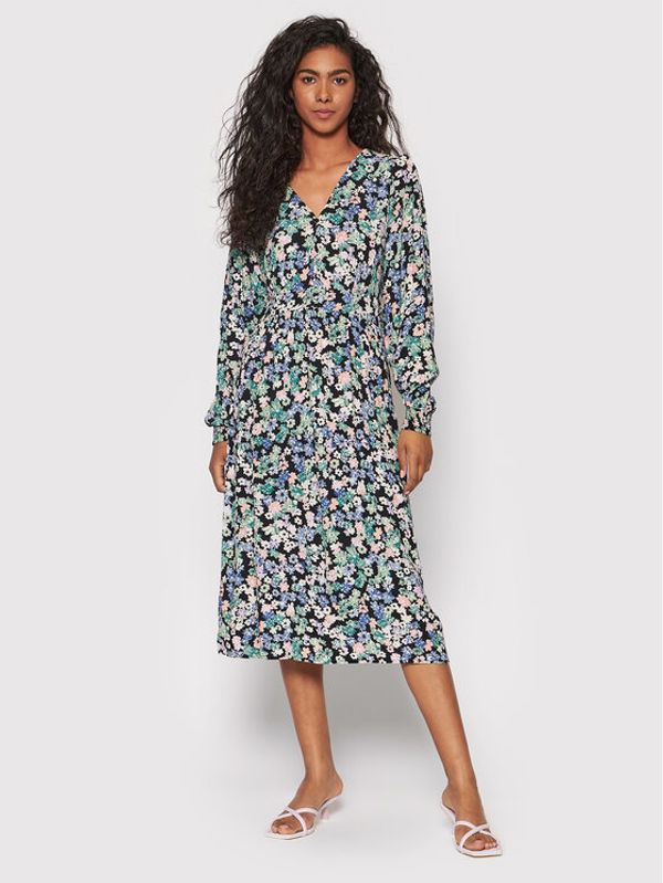 Pieces Pieces Ежедневна рокля Fallu 17126630 Цветен Regular Fit