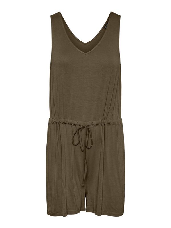 Pieces Pieces Гащеризон 17111736 Кафяв Regular Fit