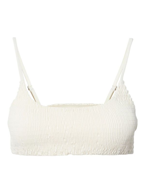 Pieces Pieces Горнище на бански 17134586 Бял