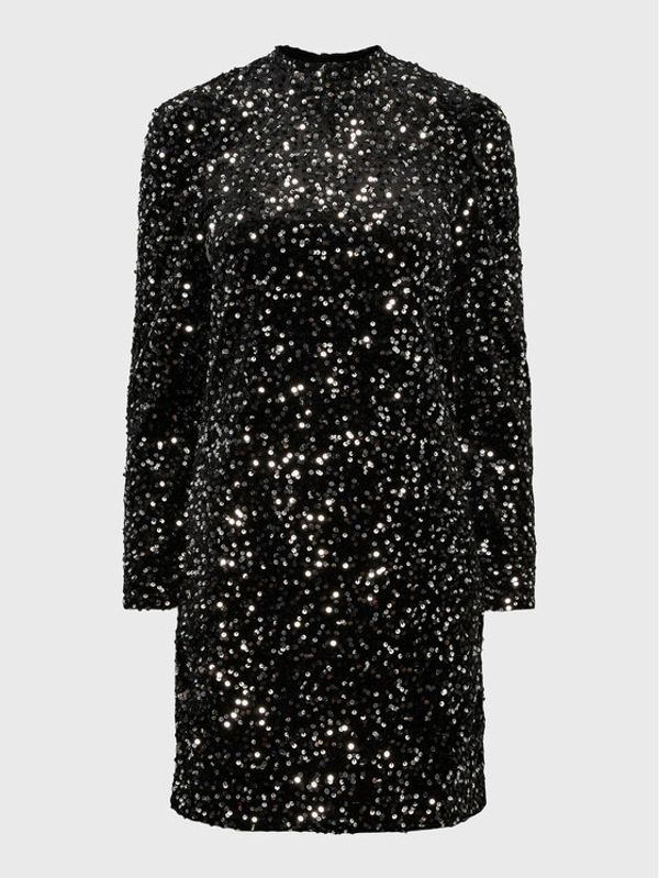 Pieces Pieces Коктейлна рокля Kam 17122841 Черен Regular Fit