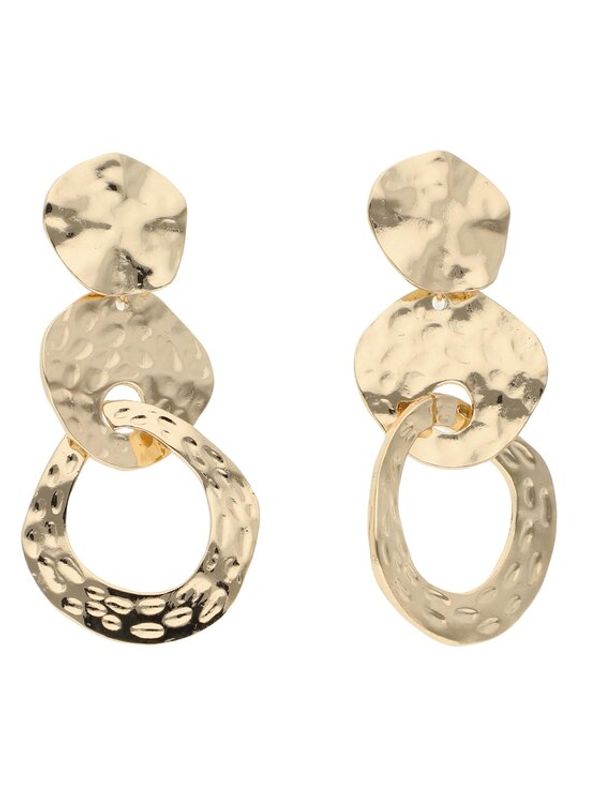 Pieces Pieces Обици Pcbista 17135145 Златист