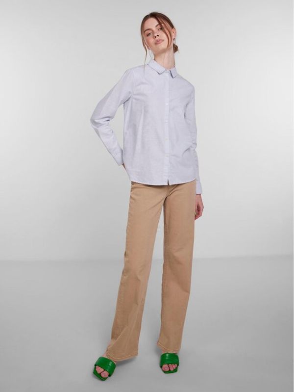 Pieces Pieces Риза Irena 17087952 Син Regular Fit