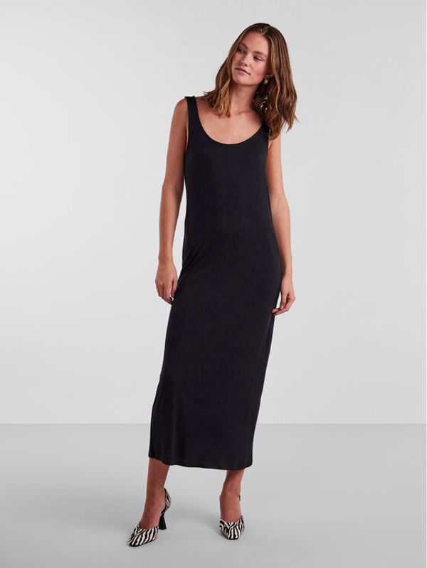 Pieces Pieces Рокля 17101770 Черен Relaxed Fit