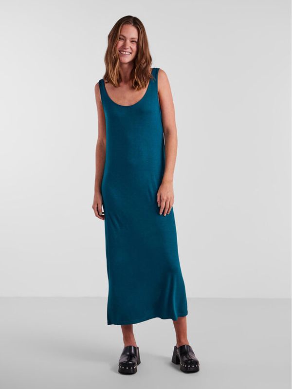 Pieces Pieces Рокля 17101770 Зелен Relaxed Fit