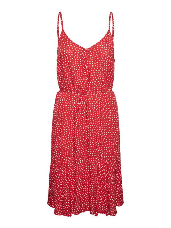 Pieces Pieces Рокля 17111424 Син Volume Fit