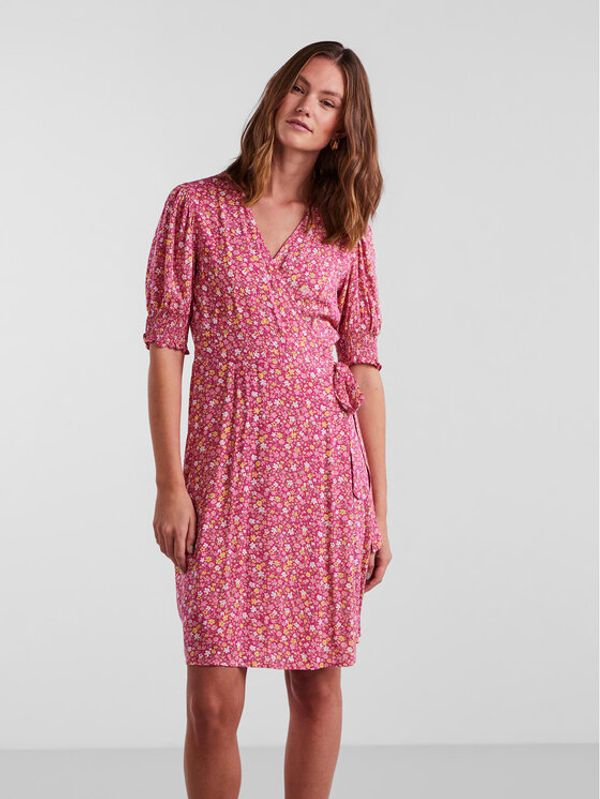 Pieces Pieces Рокля 17133694 Виолетов Regular Fit