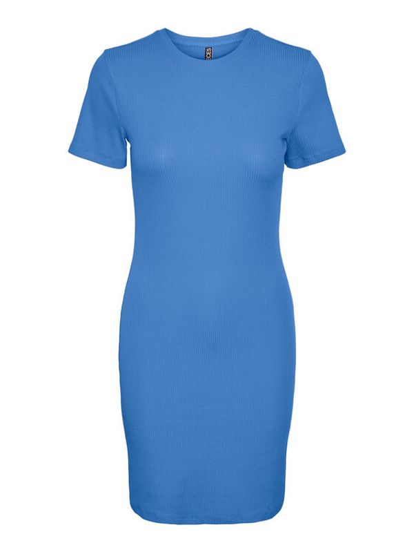 Pieces Pieces Рокля 17134049 Син Regular Fit