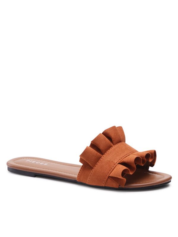 Pieces Pieces Сандали 17101699 Кафяв