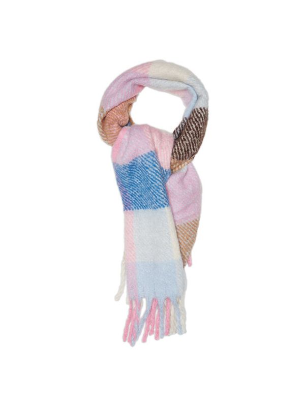 Pieces Pieces Шал Addison 17130176 Розов