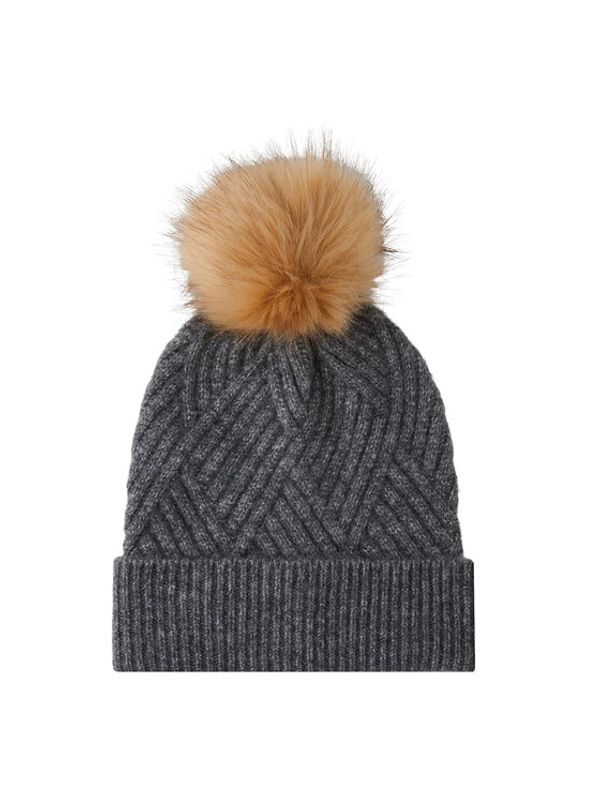Pieces Pieces Шапка Narika 17128173 Сив