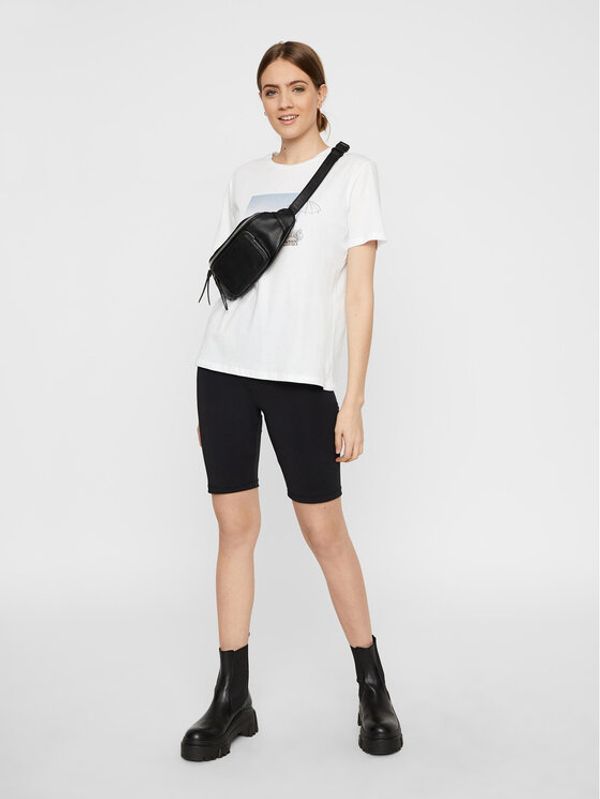 Pieces Pieces Шорти от плат 17103470 Черен Jegging Fit