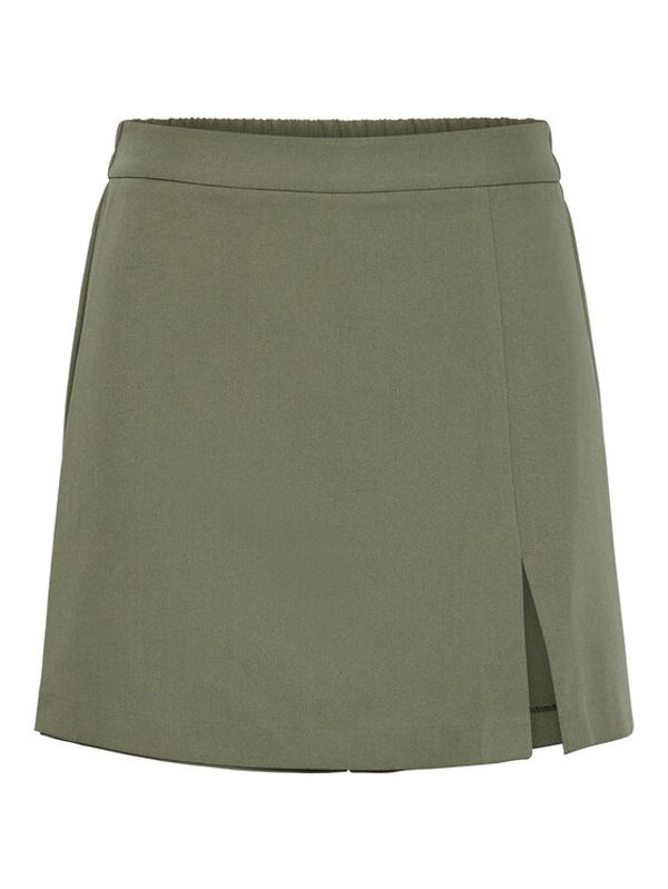 Pieces Pieces Шорти от плат 17142276 Сив Regular Fit