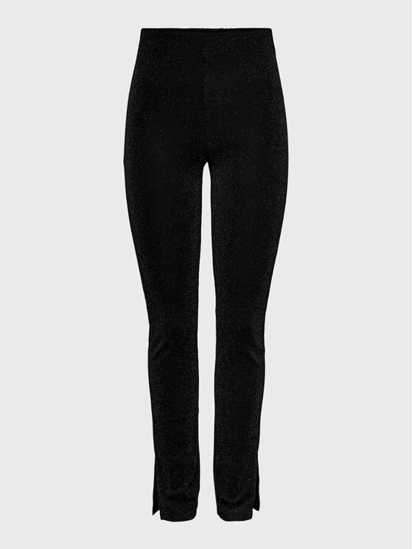 Pieces Pieces Текстилни панталони Lina 17129946 Черен Regular Fit