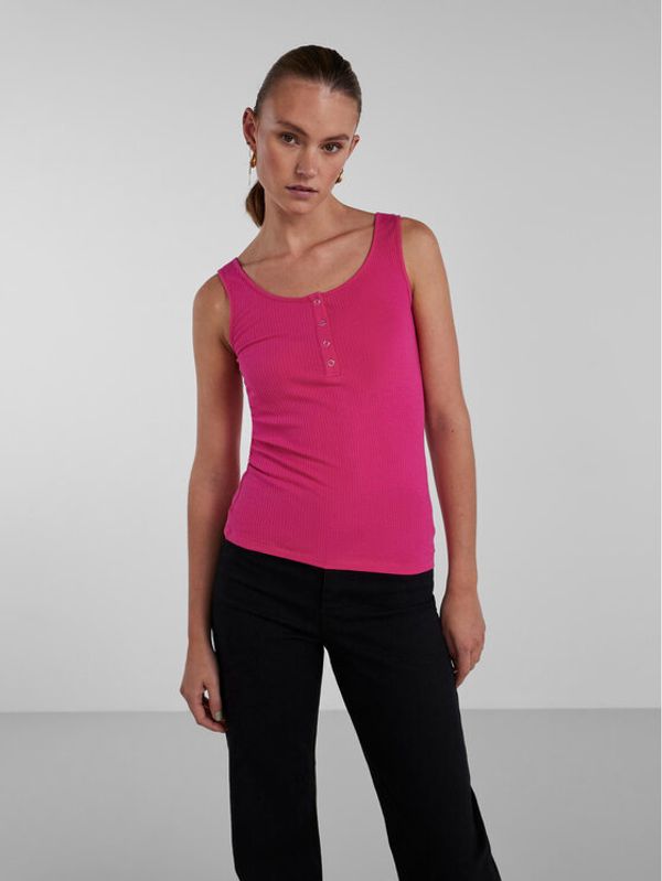 Pieces Pieces топ 17101438 Виолетов Slim Fit