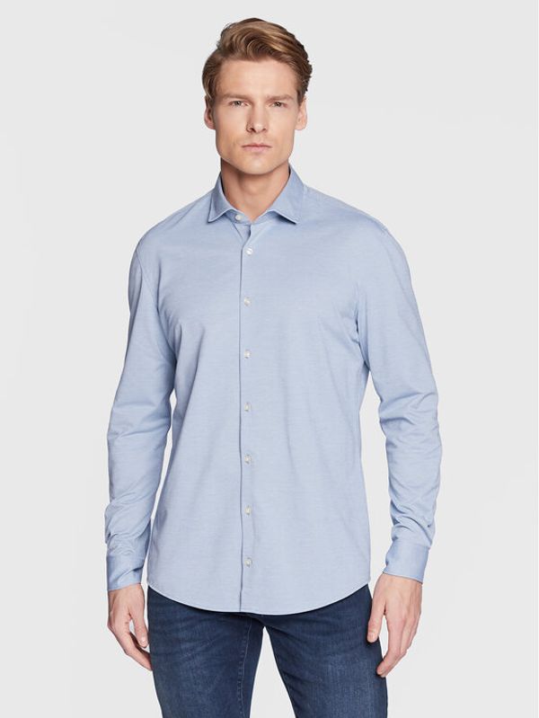 Pierre Cardin Pierre Cardin Риза 71400/000/0127 Син Regular Fit