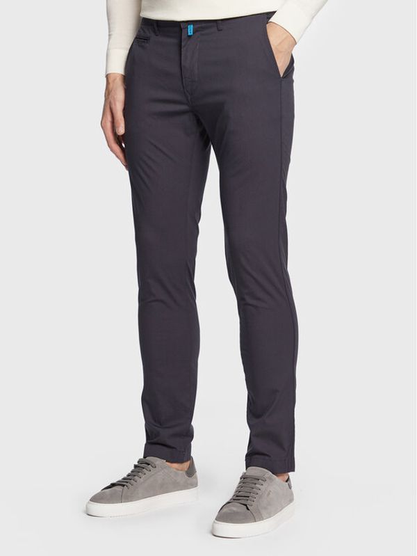 Pierre Cardin Pierre Cardin Текстилни панталони 33757/000/4002 Тъмносин Slim Fit