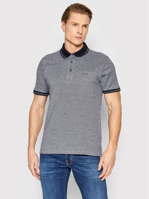 Pierre Cardin Pierre Cardin Тениска с яка и копчета 20044/000/2001 Тъмносин Regular Fit