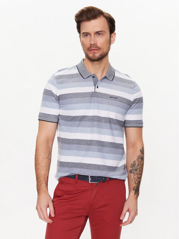 Pierre Cardin Pierre Cardin Тениска с яка и копчета C5 20524/000/2032 Син Regular Fit