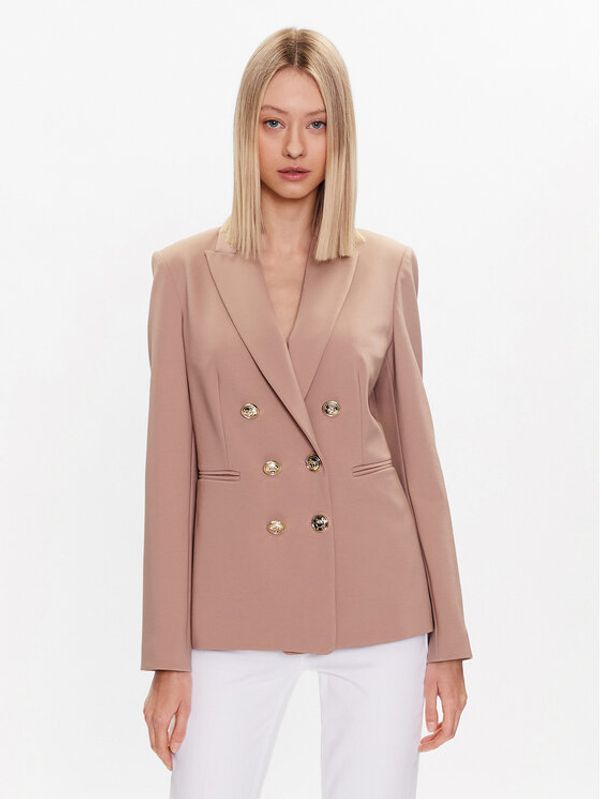 Pinko Pinko Блейзър Alexia PE 23 BLK01 100256 A0IG Бежов Regular Fit