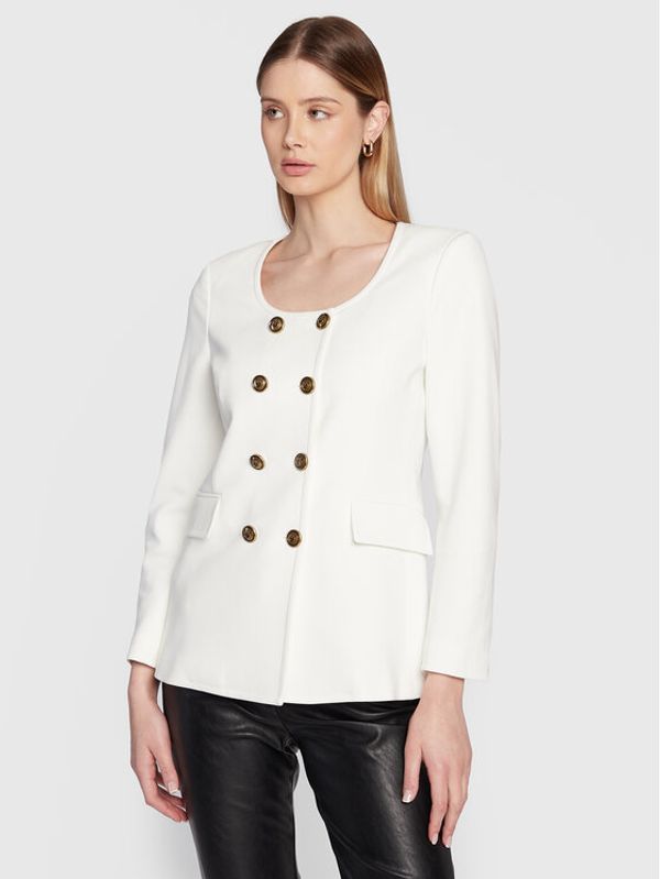 Pinko Pinko Блейзър Eugenia 1G1890 1739 Бял Regular Fit