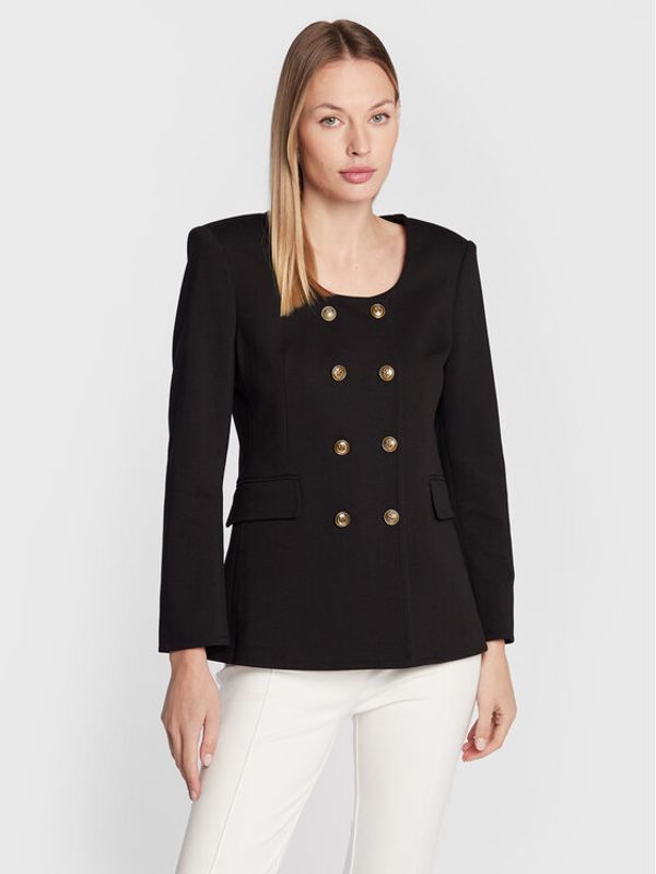 Pinko Pinko Блейзър Eugenia 1G1890 1739 Черен Slim Fit