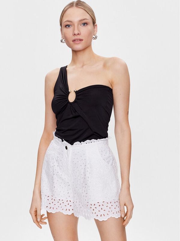 Pinko Pinko Блуза 100262 A0JF Черен Slim Fit