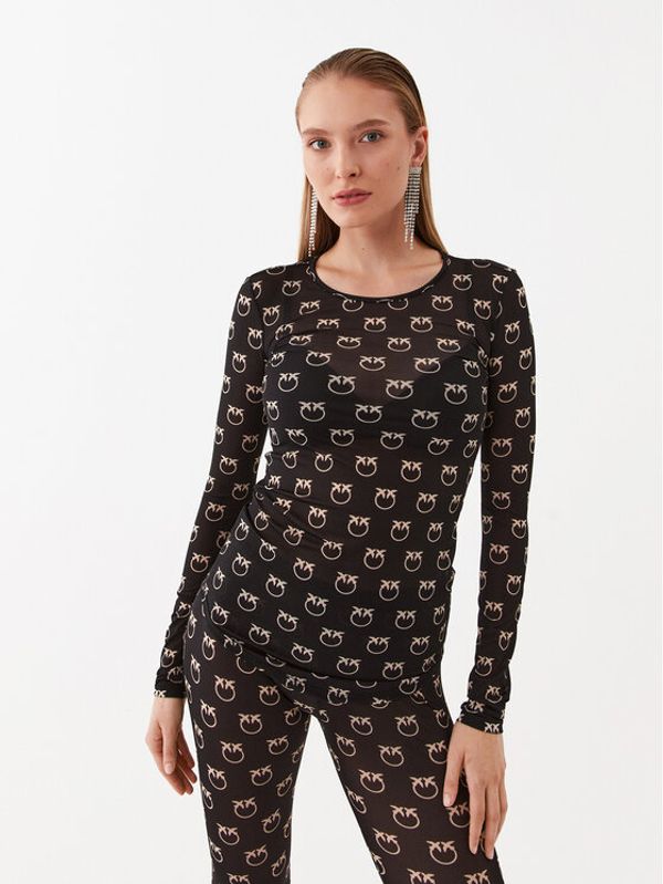 Pinko Pinko Блуза Berlino 100639 A13G Черен Slim Fit