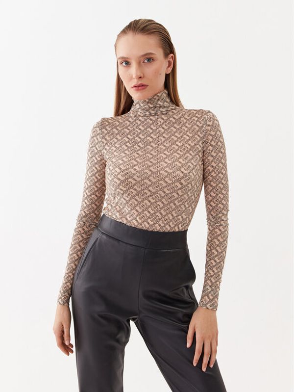 Pinko Pinko Блуза Lamu 101813 A13G Бежов Slim Fit