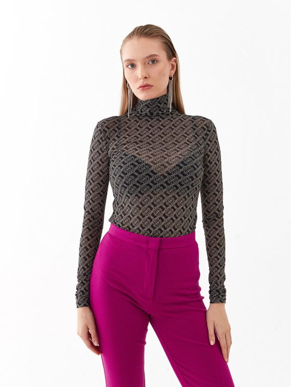 Pinko Pinko Блуза Lamu 101813 A13G Черен Slim Fit