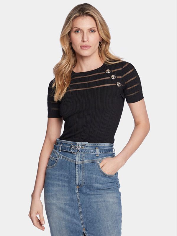 Pinko Pinko Блуза Seaborgio 100412 A0LB Черен Slim Fit