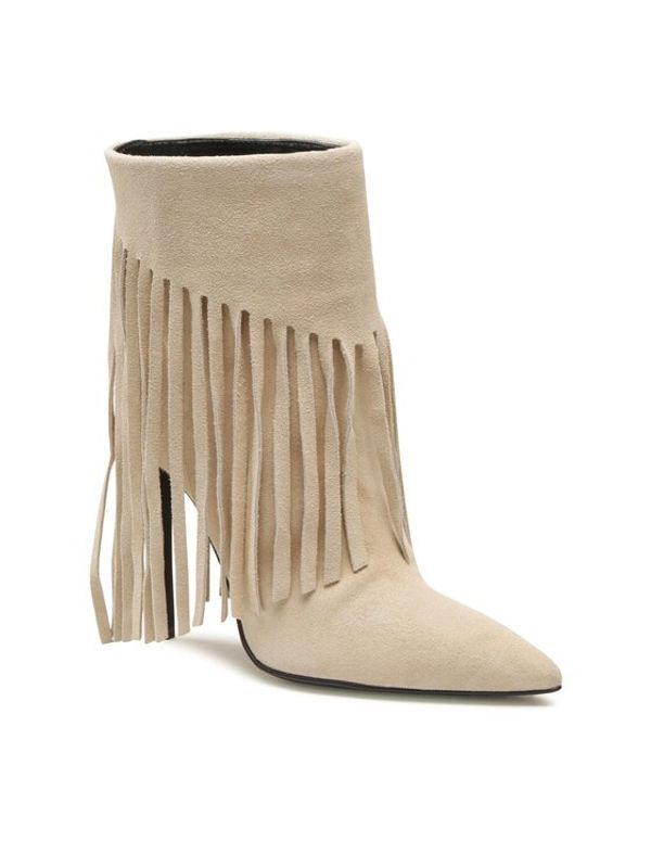 Pinko Pinko Боти Olympe Tronchetto PE 23 BLKS1 100573 A0N8 Бежов