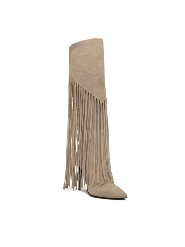 Pinko Pinko Ботуши Ambre Stivale PE 23 BLKS1 100572 A0N8 Бежов