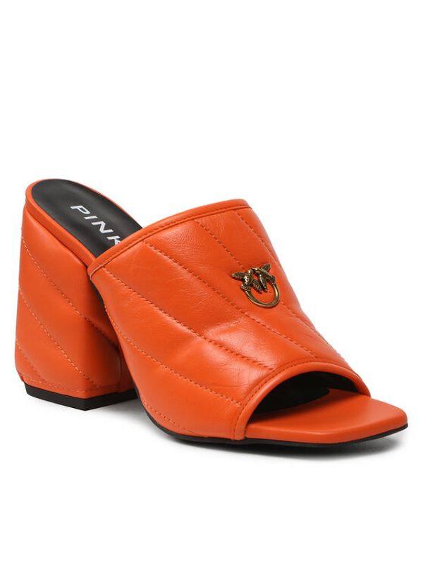 Pinko Pinko Чехли Martine Sabot PE 23 BLKS1 100666 A0O0 Оранжев