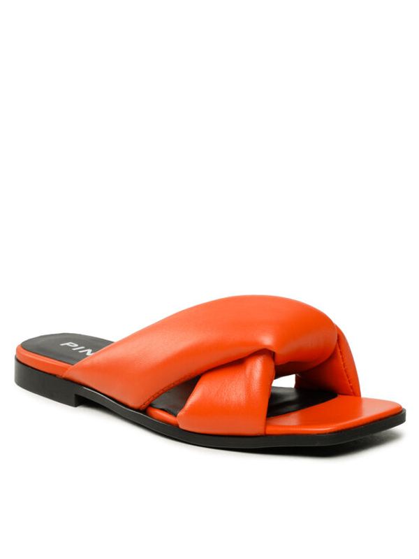 Pinko Pinko Чехли Pauline Ciabatta PE 23 BLKS1 100676 A0N9 Оранжев