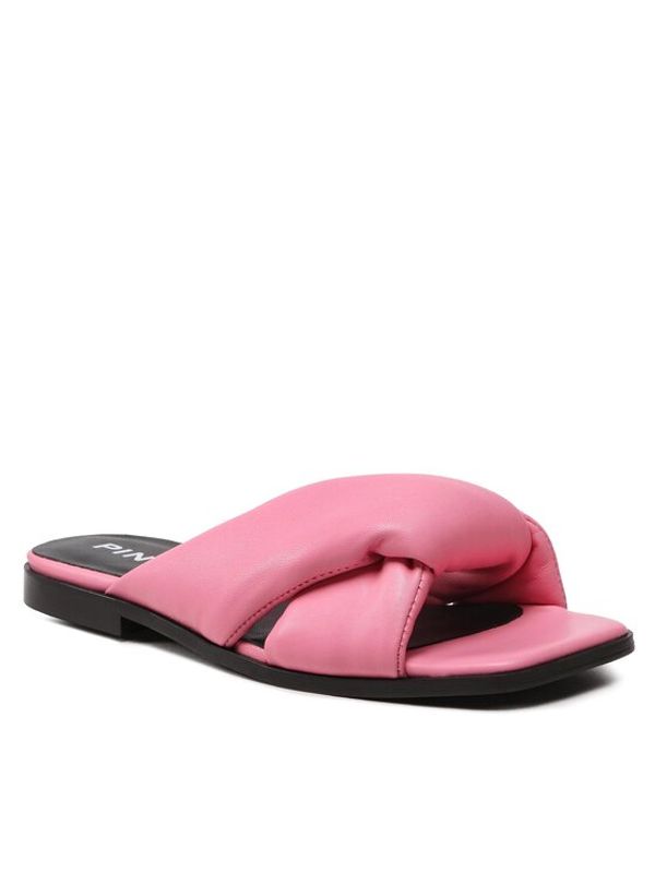 Pinko Pinko Чехли Pauline Ciabatta PE 23 BLKS1 100676 A0N9 Розов