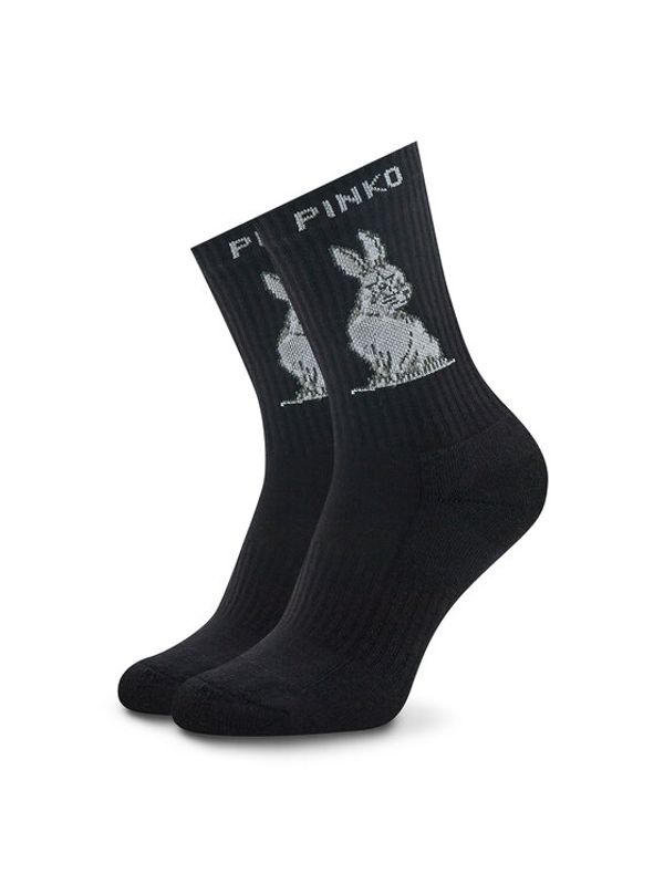 Pinko Pinko Чорапи дълги дамски Evelyne 101203 A0VD Черен