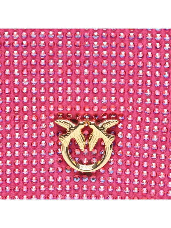 Pinko Pinko Дамска чанта Box Clutch AI 23-24 PCPL 101514 A159 Розов