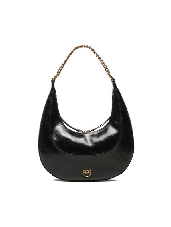 Pinko Pinko Дамска чанта Brioche Hobo Classic AI 23-24 PLTT 101526 A106 Черен