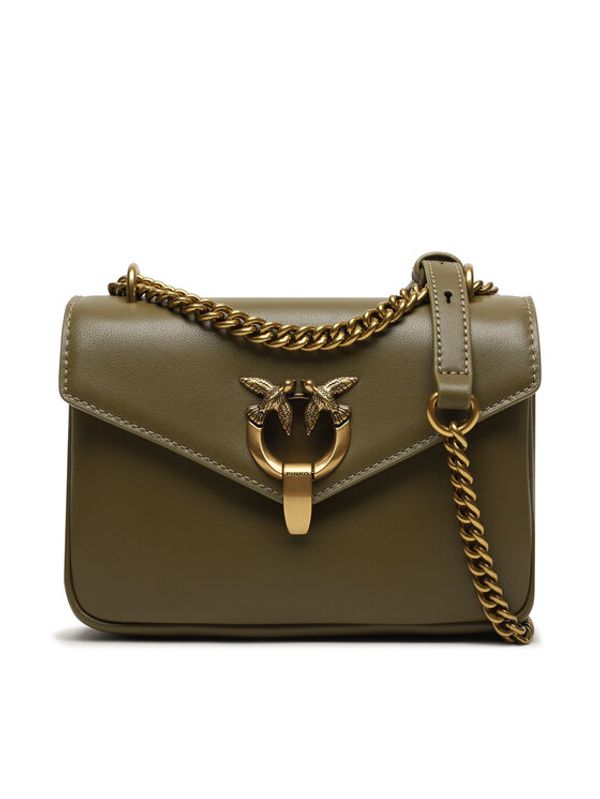 Pinko Pinko Дамска чанта Cupido Messenger Mini AI 23-24 PLTT 101749 A0QO Зелен