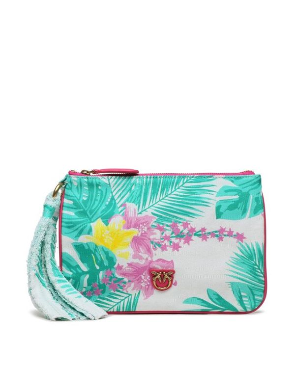 Pinko Pinko Дамска чанта Flat Classic PE 23 PCPL 100455 A0PZ Бял