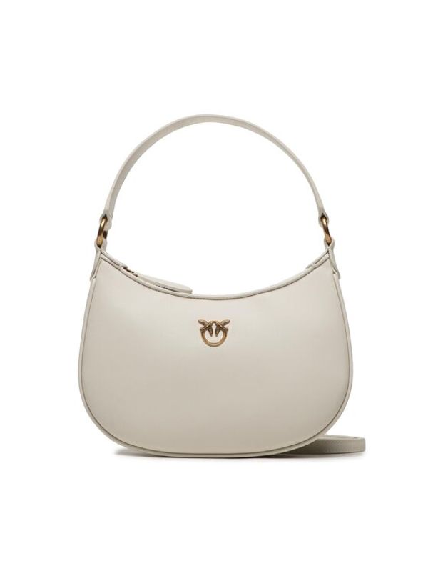 Pinko Pinko Дамска чанта Half Moon Mini . AI 23-24 PLTT 101523 A0F1 Екрю